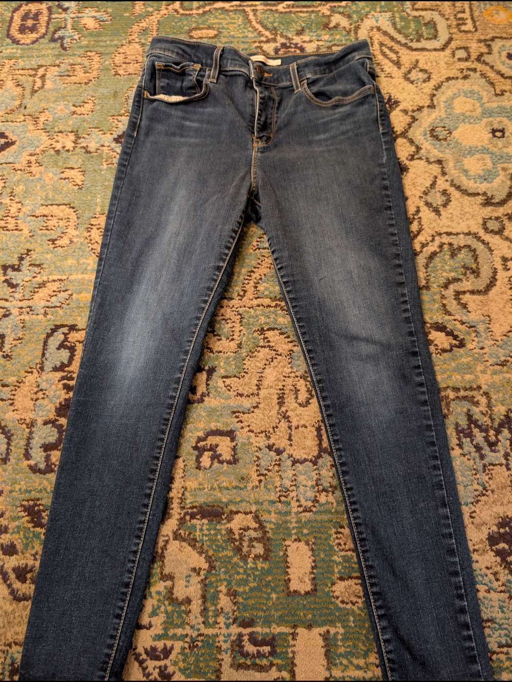 Levi's Women's Super Skinny Jeans - Faded Indigo
